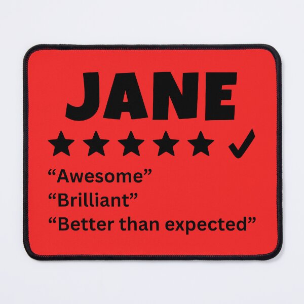 Item preview, Jane Review designed and sold by glowdesigns.