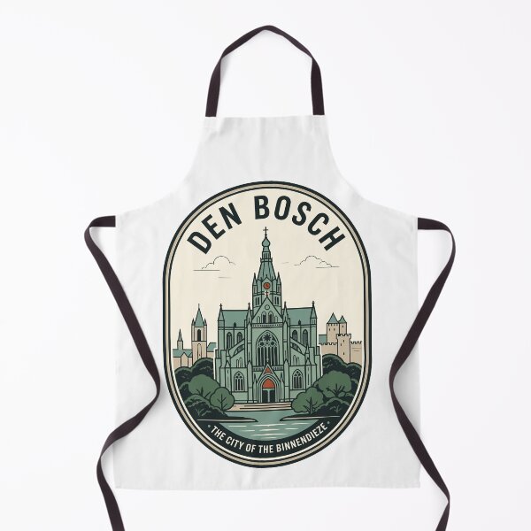 Item preview, Den Bosch Netherlands Vintage Travel Badge designed and sold by k3rstman1.
