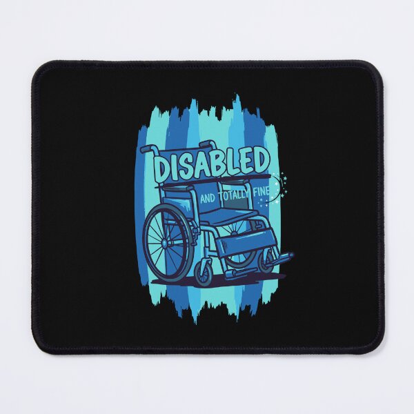 Item preview, Disability Awareness Disabled And Totally Fine designed and sold by LuminOrb.