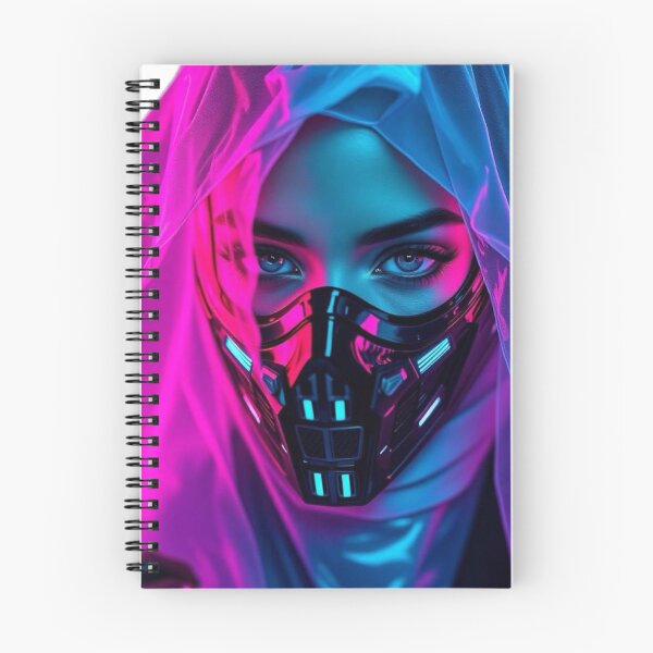Item preview, MEMORA Cyber Veil – Neon Pulse designed and sold by Memora405.