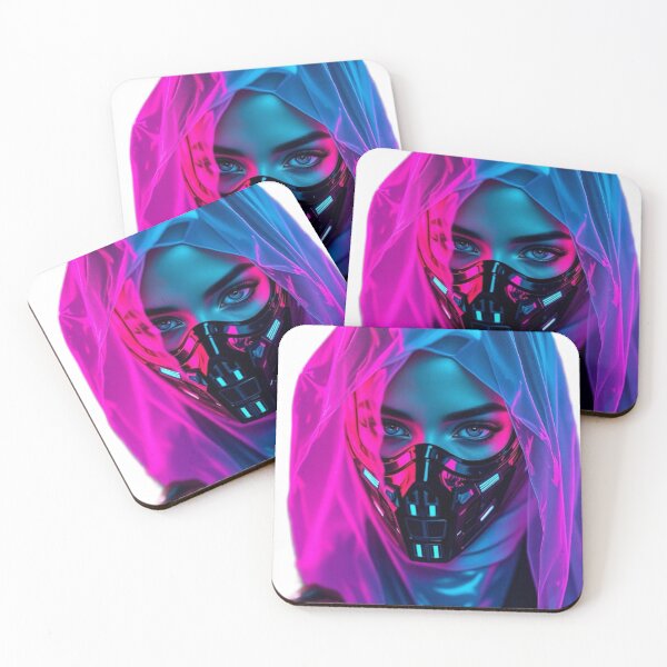 Item preview, MEMORA Cyber Veil – Neon Pulse designed and sold by Memora405.