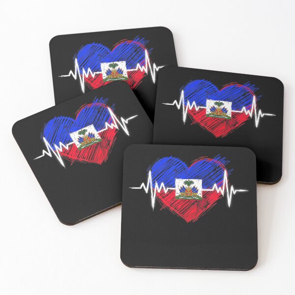 Item preview, Independencia de Haití, día de la bandera haitiana, latido del corazón, mujeres, hombres designed and sold by mariazin.