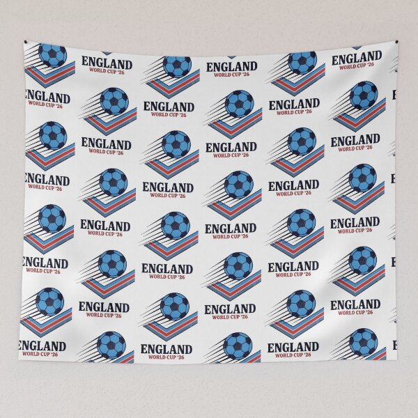Item preview, England World Cup 2026 Vintage Retro Soccer Design designed and sold by  The Midnight Library - Book Lover Gifts & Kindle Accessories.