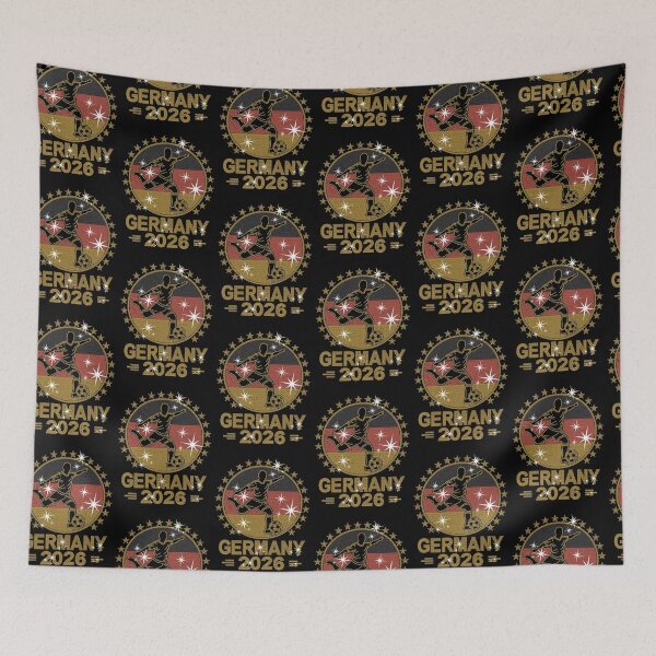 Item preview, Germany Soccer World Cup 2026 Glitter Style Fan Art designed and sold by  The Midnight Library - Book Lover Gifts & Kindle Accessories.