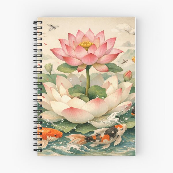 Item preview, Lotus and Koi Harmony designed and sold by Sigtrix.