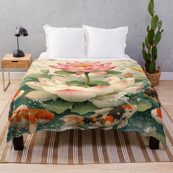 Item preview, Lotus and Koi Harmony designed and sold by Sigtrix.