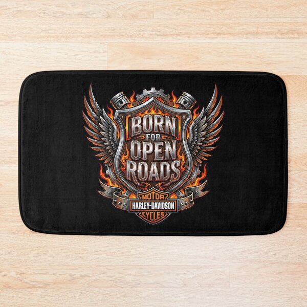 Item preview, Harley Davidson Born For Open Roads Custom Bike Streetwear Design designed and sold by enzoade.