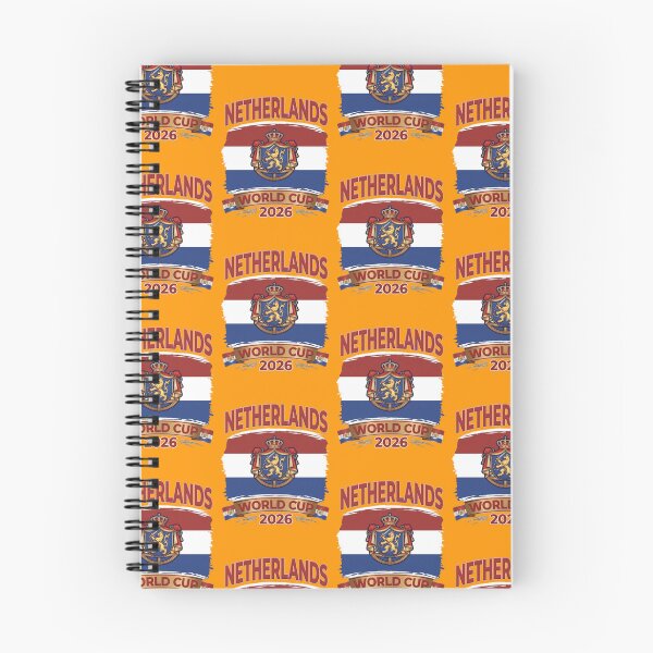 Item preview, Netherlands World Cup 2026 Coat of Arms Football Design designed and sold by  The Midnight Library - Book Lover Gifts & Kindle Accessories.