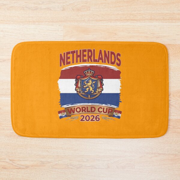 Item preview, Netherlands World Cup 2026 Coat of Arms Football Design designed and sold by  The Midnight Library - Book Lover Gifts & Kindle Accessories.