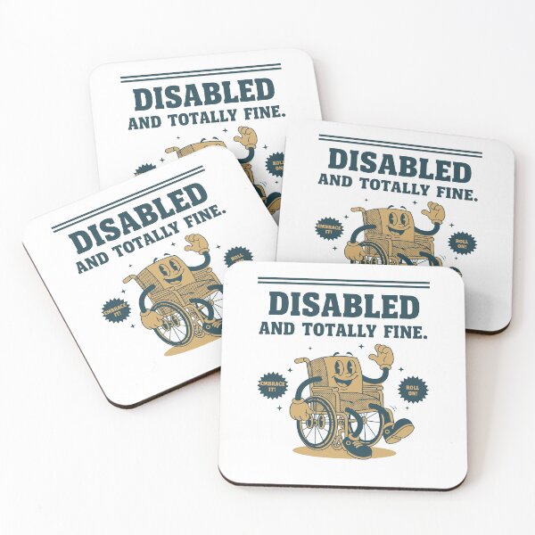 Item preview, Disability Awareness Disabled And Totally Fine designed and sold by LuminOrb.