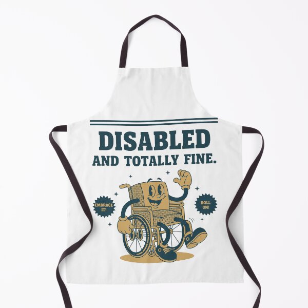Item preview, Disability Awareness Disabled And Totally Fine designed and sold by LuminOrb.