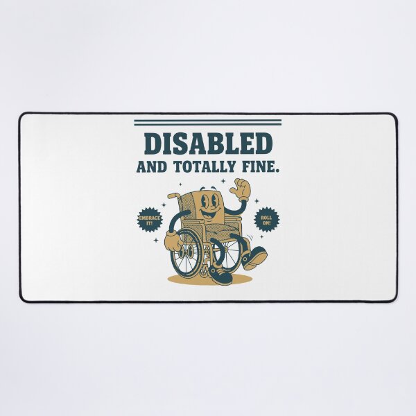 Item preview, Disability Awareness Disabled And Totally Fine designed and sold by LuminOrb.