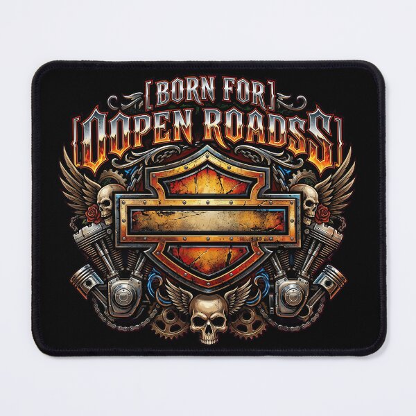 Item preview, Harley Davidson Born For Open Roads Classic Cruiser Graphic designed and sold by enzoade.