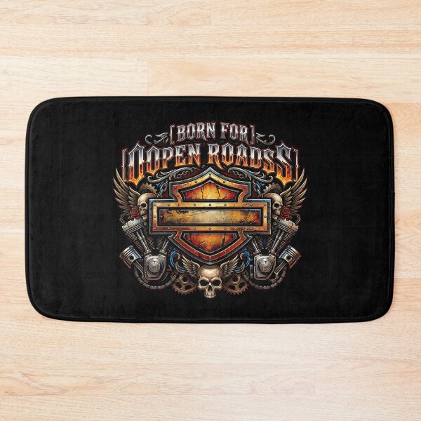 Item preview, Harley Davidson Born For Open Roads Classic Cruiser Graphic designed and sold by enzoade.
