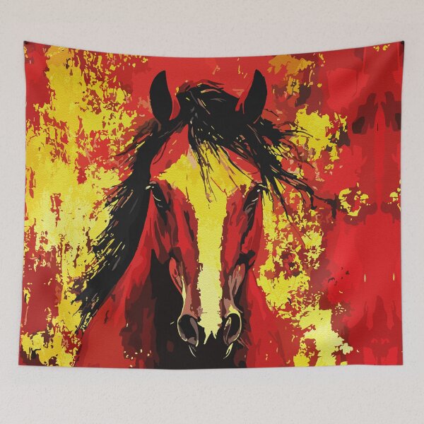 Item preview, Majestic Horse Fiery Spirit designed and sold by RamyGallery.