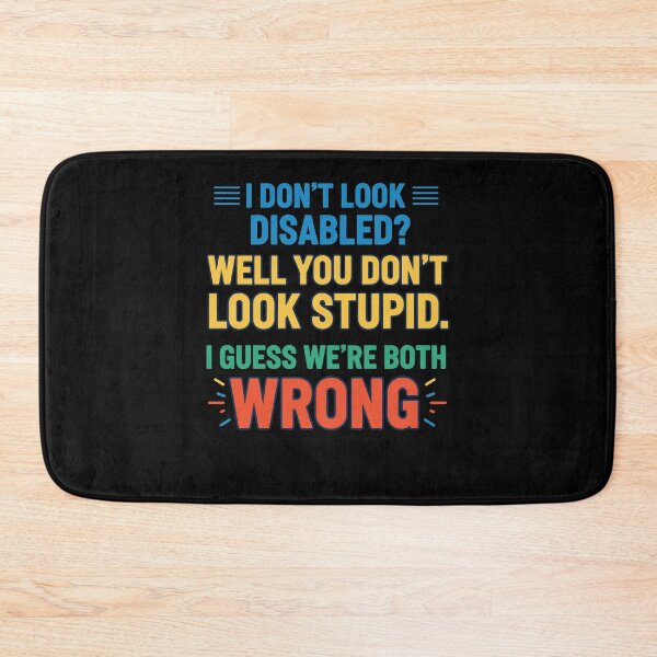Item preview, Disability Awareness Dont Look Disabled designed and sold by LuminOrb.