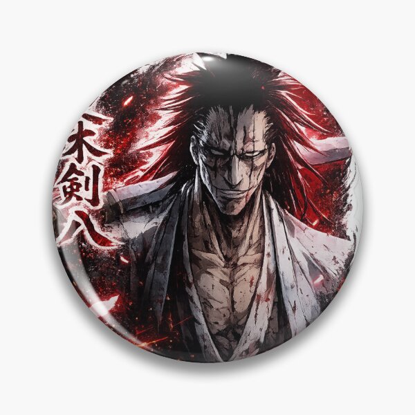 Item preview, Kenpachi Zaraki – Blood Aura Edition designed and sold by BokuRT.