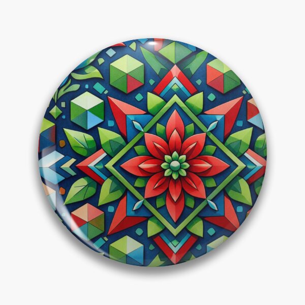 Item preview, Geometric floral harmony designed and sold by Sigtrix.