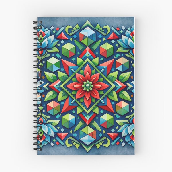 Item preview, Geometric floral harmony designed and sold by Sigtrix.