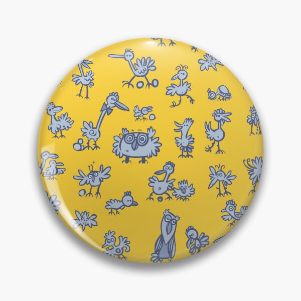 Item preview, Funny birds  pattern designed and sold by Bobb's cartoons.