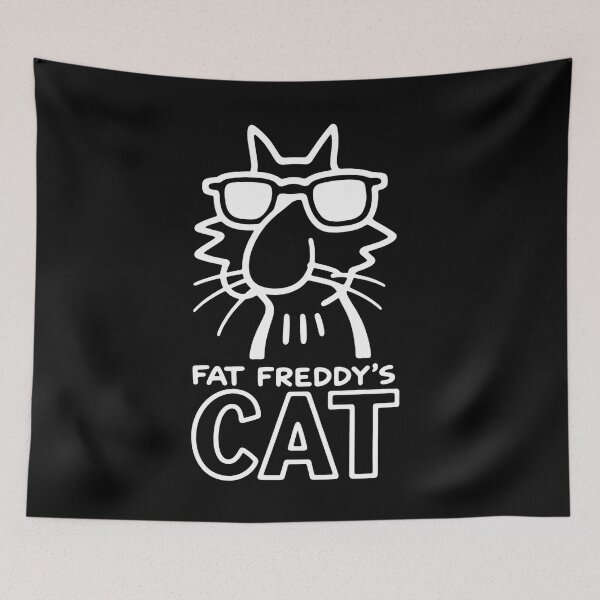 Item preview, Fat Freddys Cat White designed and sold by PastelWingg.
