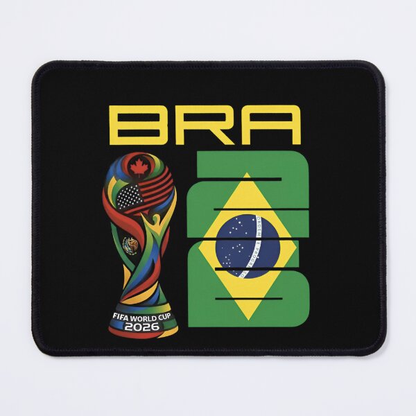 Item preview, Brazil Soccer World Cup 2026 Fan Art - Selecao 2026 designed and sold by  The Midnight Library - Book Lover Gifts & Kindle Accessories.