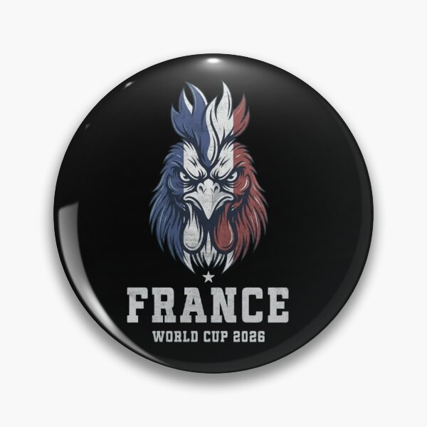 Item preview, France Football World Cup 2026 Rooster Mascot Art designed and sold by  The Midnight Library - Book Lover Gifts & Kindle Accessories.