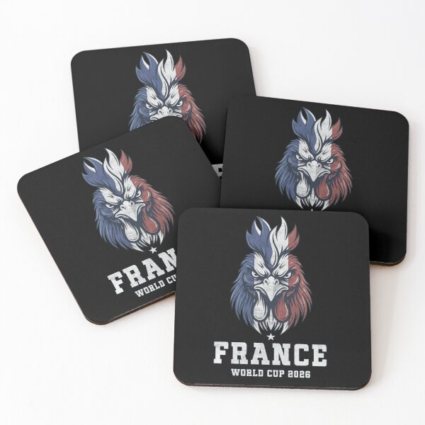 Item preview, France Football World Cup 2026 Rooster Mascot Art designed and sold by  The Midnight Library - Book Lover Gifts & Kindle Accessories.