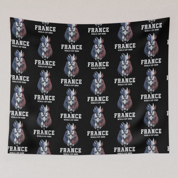 Item preview, France Football World Cup 2026 Rooster Mascot Art designed and sold by  The Midnight Library - Book Lover Gifts & Kindle Accessories.