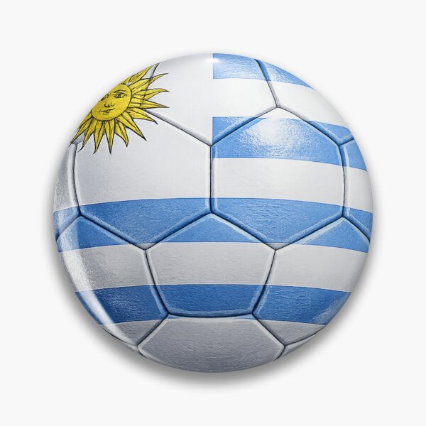Item preview, Uruguay Football Flag Design designed and sold by redsharkuk.