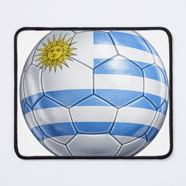 Item preview, Uruguay Football Flag Design designed and sold by redsharkuk.