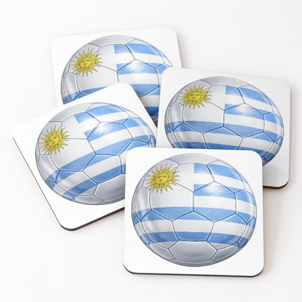 Item preview, Uruguay Football Flag Design designed and sold by redsharkuk.