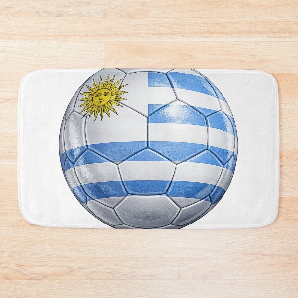 Item preview, Uruguay Football Flag Design designed and sold by redsharkuk.