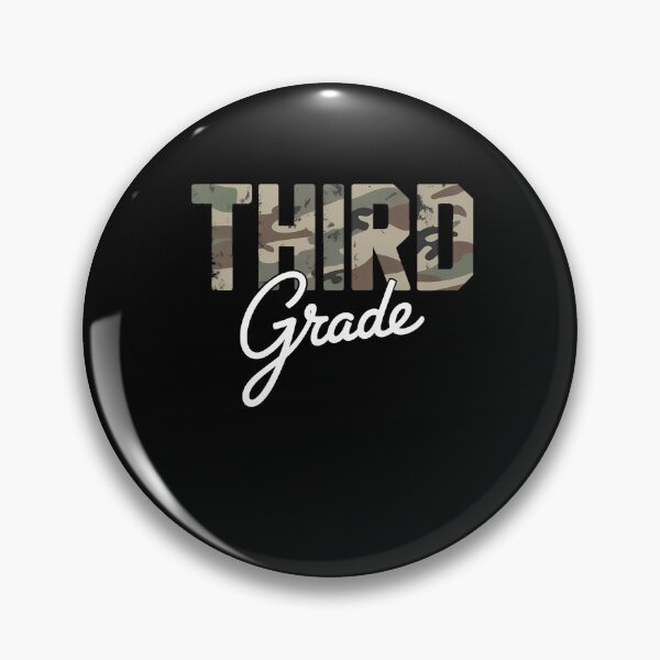Item preview, Camo Third Grade Boy Hello 3rd Grade Students Teachers designed and sold by sailorjessiArt.