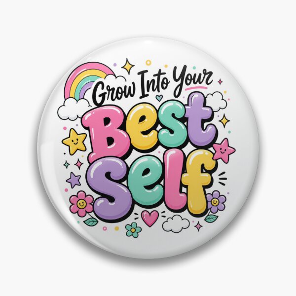 Item preview, Pastel Rainbow Self Growth Quote designed and sold by the-dovlat.