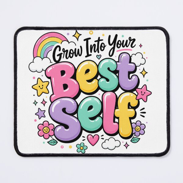 Item preview, Pastel Rainbow Self Growth Quote designed and sold by the-dovlat.