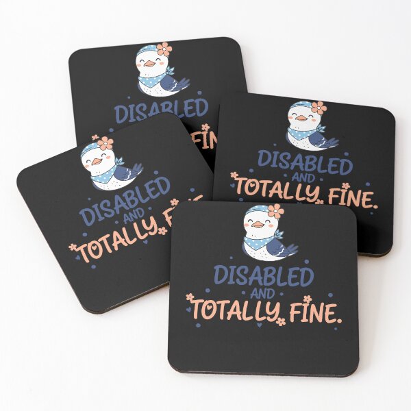 Item preview, Disability Awareness Disabled And Totally Fine designed and sold by LuminOrb.