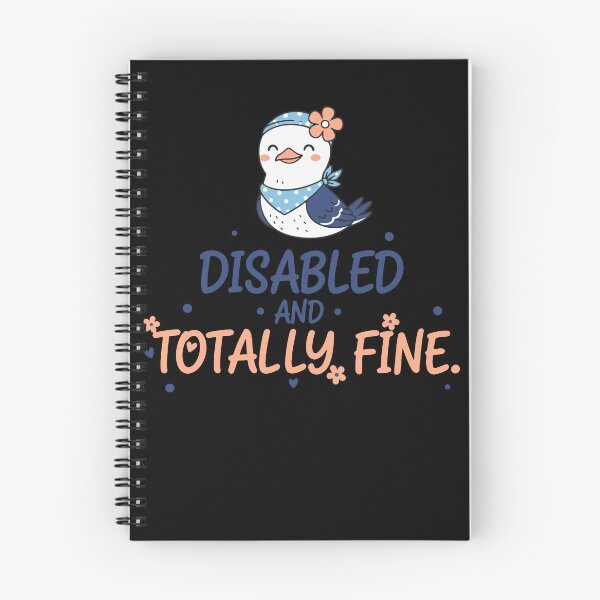 Item preview, Disability Awareness Disabled And Totally Fine designed and sold by LuminOrb.