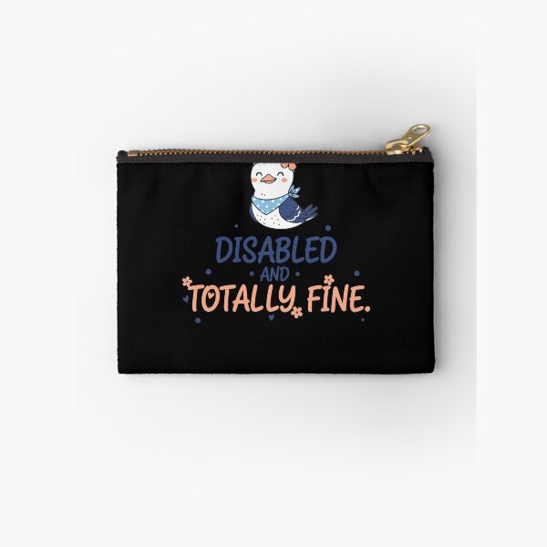 Item preview, Disability Awareness Disabled And Totally Fine designed and sold by LuminOrb.
