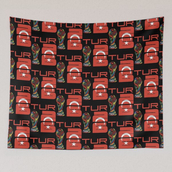 Item preview, Turkey Football World Cup 2026 Fan Design designed and sold by  The Midnight Library - Book Lover Gifts & Kindle Accessories.