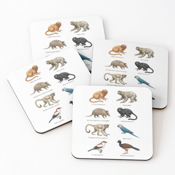 Item preview, Species Found Only in Brazil designed and sold by ArunDandiboina.