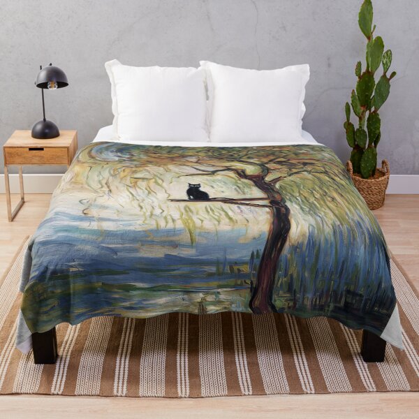 Item preview, Cat Perched on a Tree Branch designed and sold by lautir.