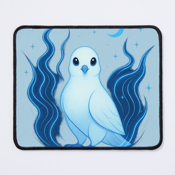 Item preview, Soft Glowing Dove Sticker – Peaceful White Bird, Healing Calm Aesthetic Art designed and sold by Authentic Kaleidoscope.