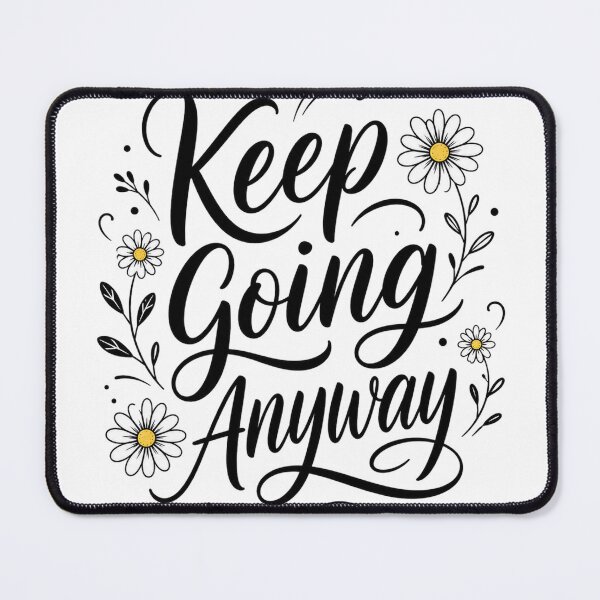 Item preview, Gentle Daisy Motivation Quote designed and sold by the-dovlat.