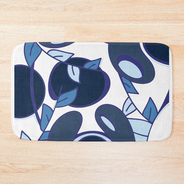 Item preview, Midnight Blueberry Garden Pattern designed and sold by Moon-Petal.