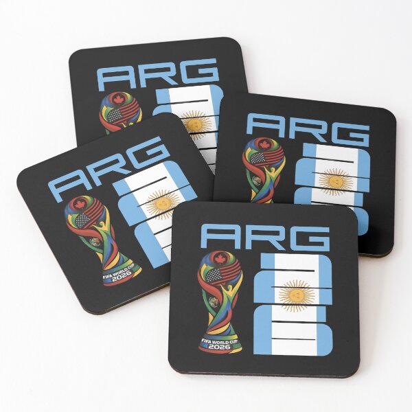 Item preview, Argentina World Cup 2026 Soccer Fan Art - ARG Albiceleste designed and sold by  The Midnight Library - Book Lover Gifts & Kindle Accessories.