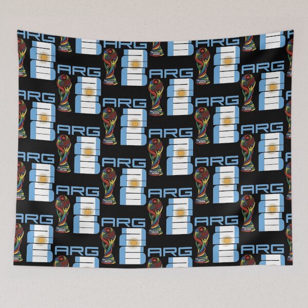 Item preview, Argentina World Cup 2026 Soccer Fan Art - ARG Albiceleste designed and sold by  The Midnight Library - Book Lover Gifts & Kindle Accessories.
