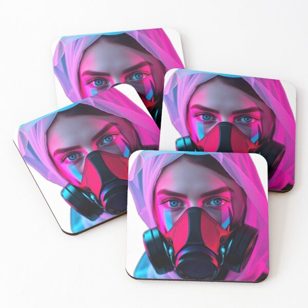 Item preview, MEMORA Cyber Veil – Neon Breath designed and sold by Memora405.