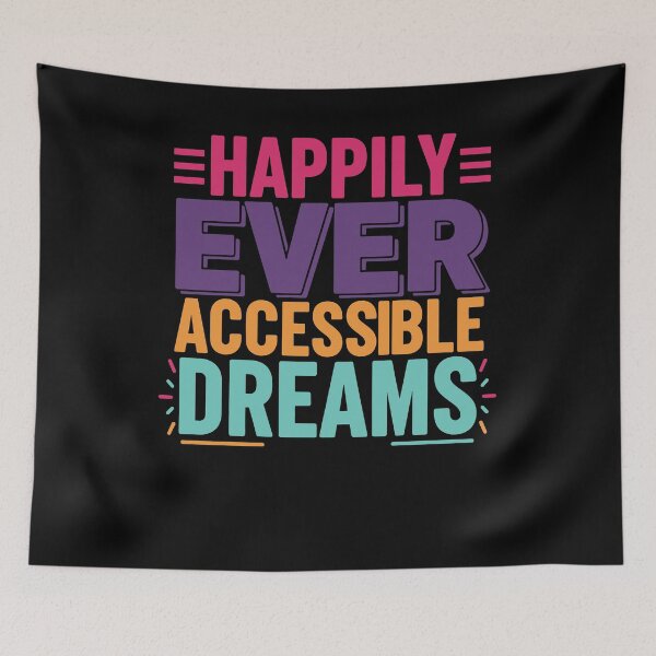 Item preview, Disability Awareness Happily Ever Accessible designed and sold by LuminOrb.