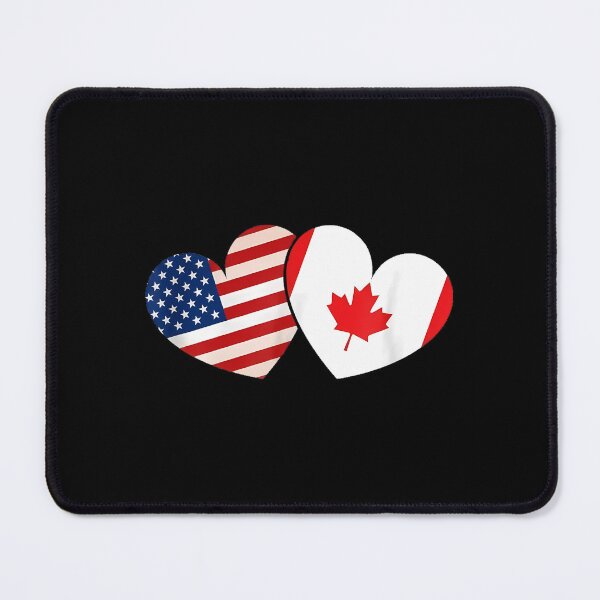 Item preview, Canada US Flag Valentines Day Gift Canada designed and sold by sailorjessiArt.